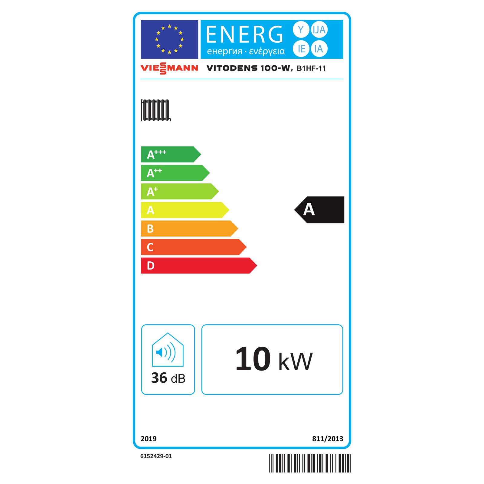 Viessmann Gas-Brennwerttherme Vitodens 100-W 11 kW Wandgerät Einzelbelegung Typ B1HF alle Gasarten